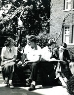 Davidson admirers, circa 1953
