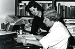 Dr. Mildred M. McEwen and Chemistry student, ca. 1959-1960